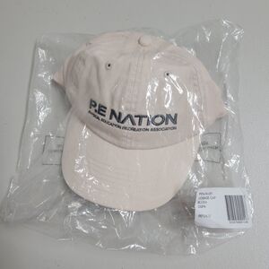 P.E Nation NWT Worldwide Logo Homage Cap In Blush.